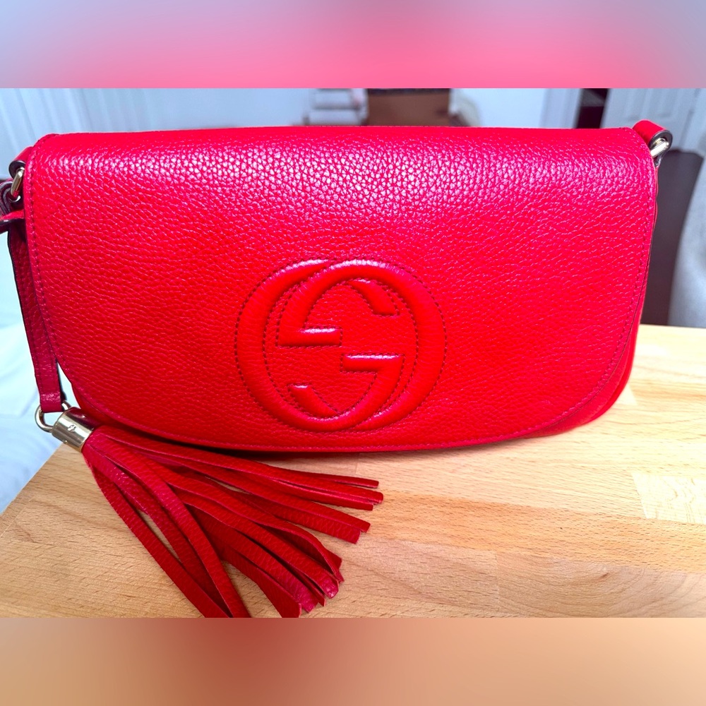 SOLD‼️Soho Chain Crossbody Bag Leather Medium